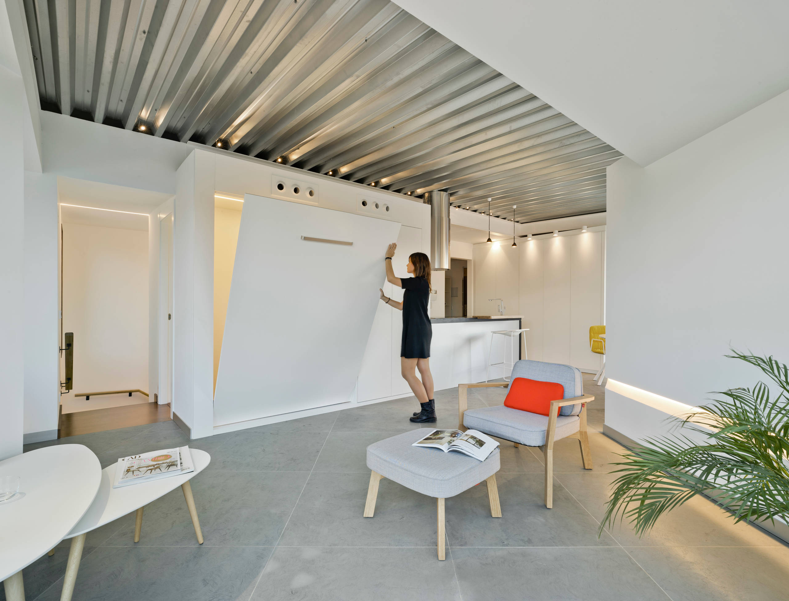 Houzz Испания: Мансарда 48 кв.м, где можно делать что душе угодно