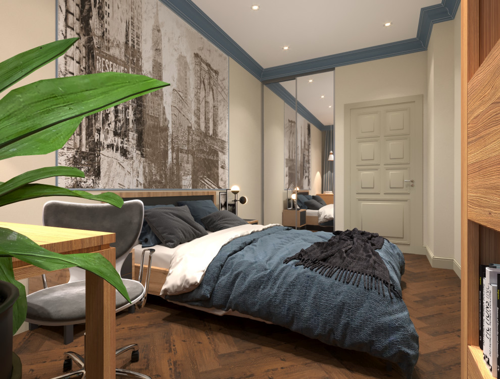 Дизайн-проект интерьера трехкомнатной квартиры .Новосибирск.