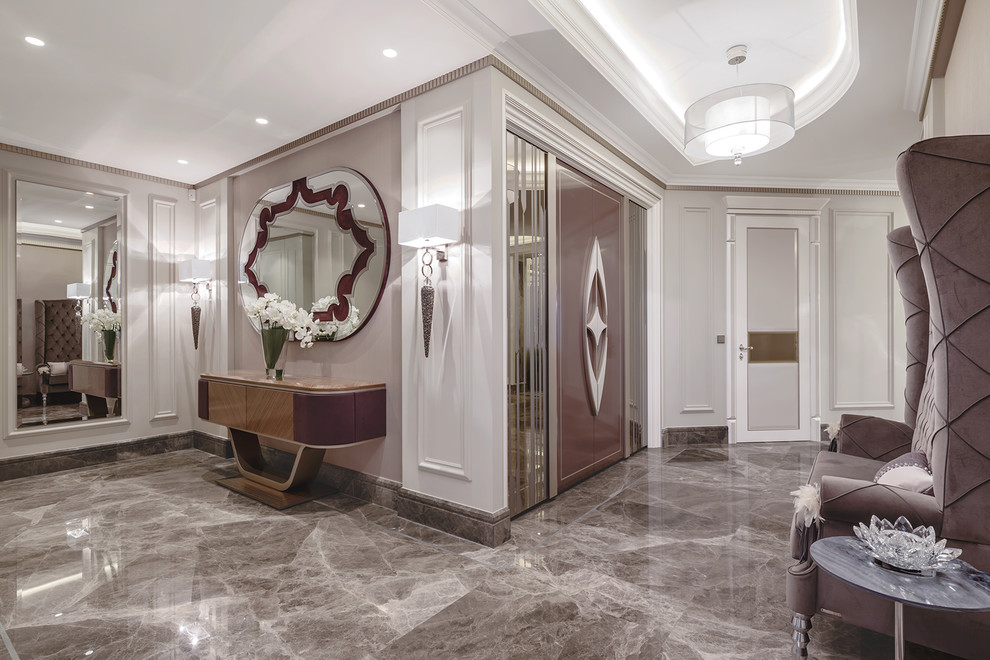 Interior of a private residence on Cote d'Azur. / Интерьер резиденции в Ницце