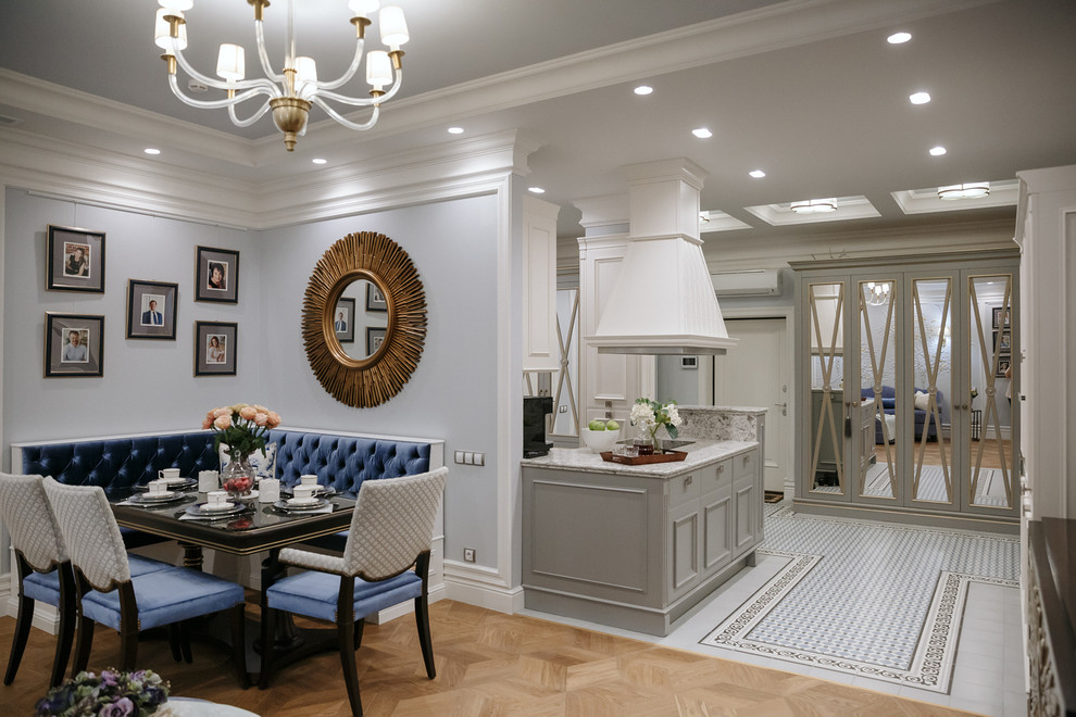 Американская классика на Крестовском острове.ЖК Привилегия 107м2