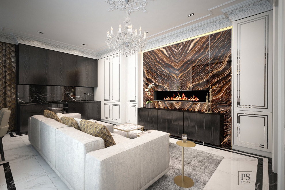 Интерьер квартиры в ЖК Бристоль