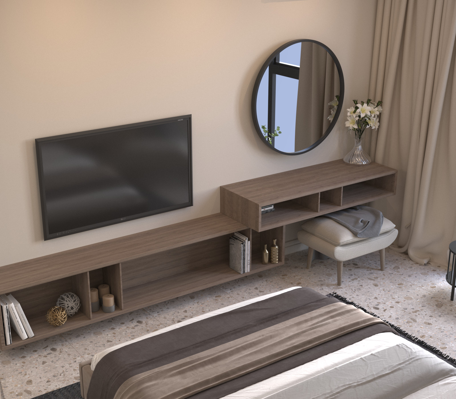 Проект из 1 комнатной в 2-х комнатную