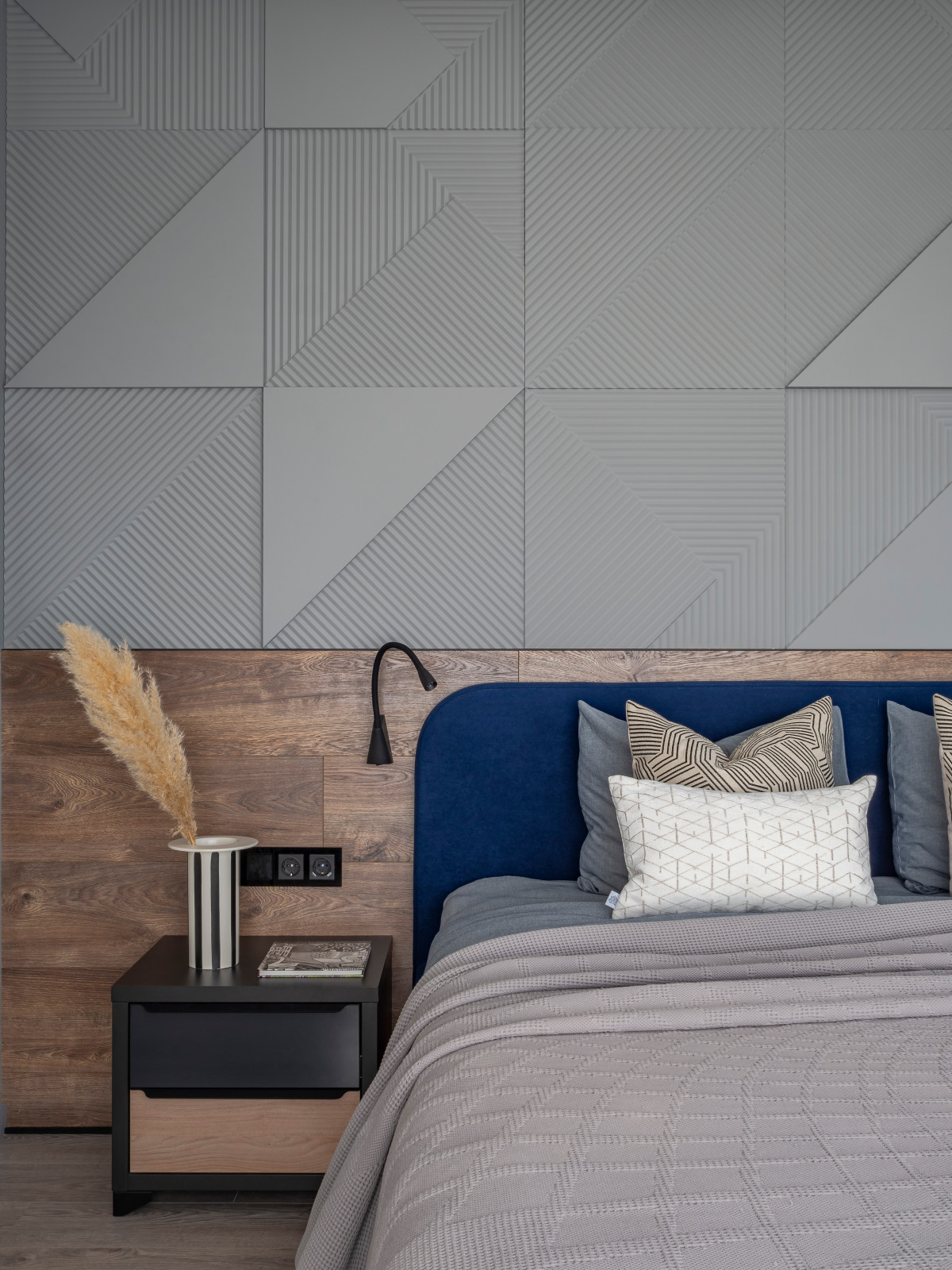 Серо-бежевый минимализм в ЖК Пушкин