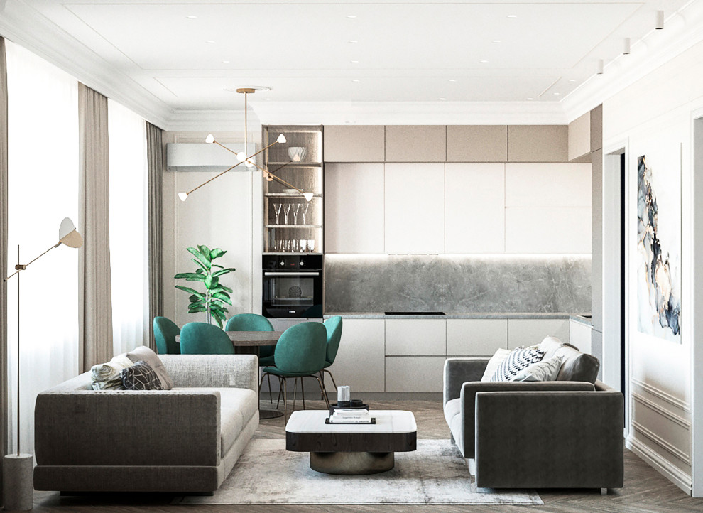 Обложка проекта: ЖК Искра Парк 60 м2