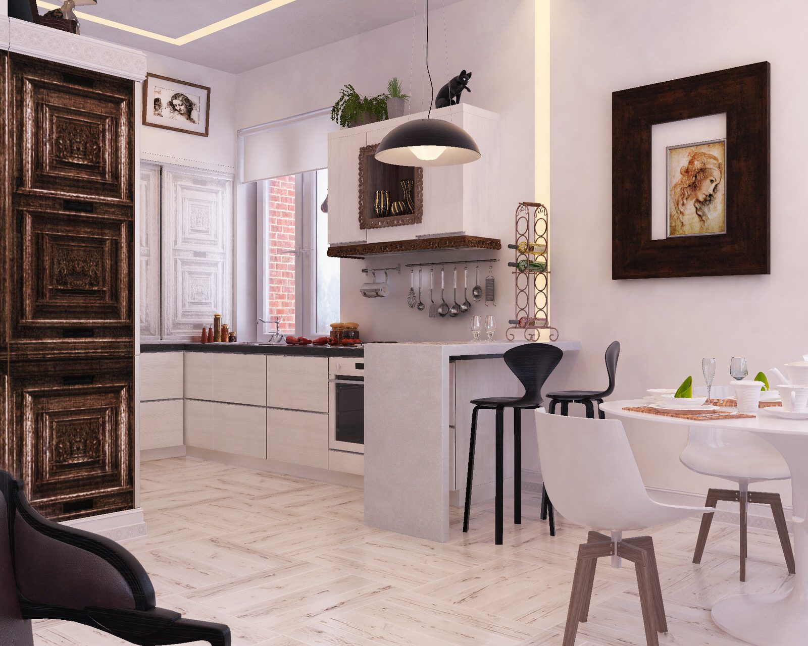 Дизайн-проект загородного дома в г. Пермь