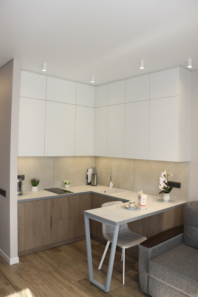 Обложка проекта: Дизайн проект студии и ремонт в ЖК Прокшино