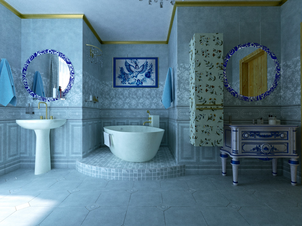 Обложка проекта: "Гжель"