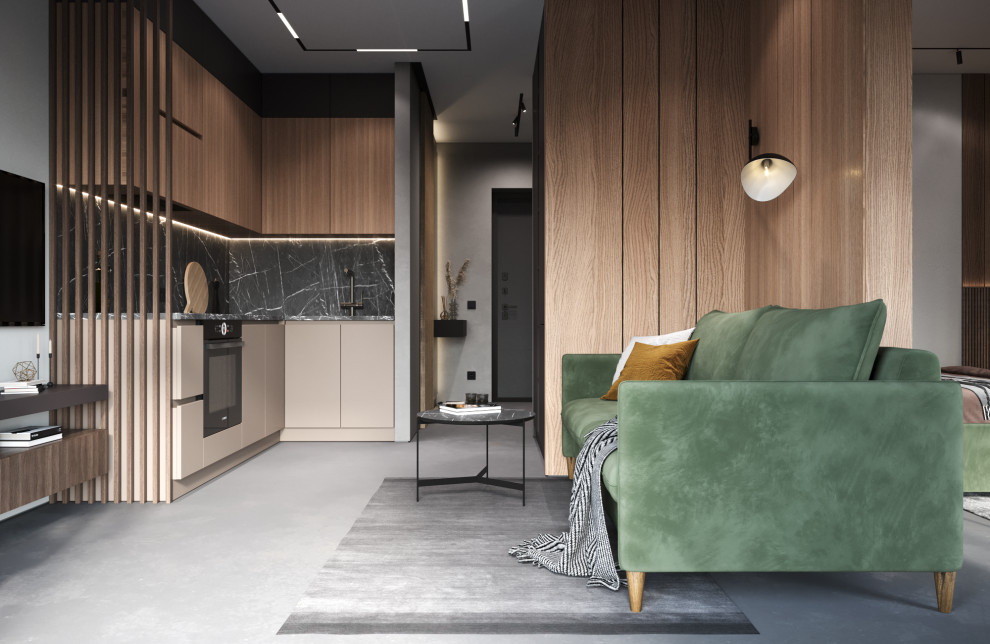 Студия в современном стиле