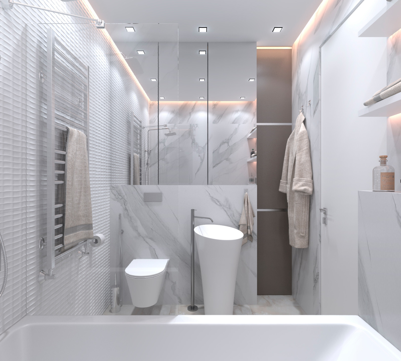 Дизайн-проект 4х комнатной квартиры г. Москва, ЖК Кутузов Life