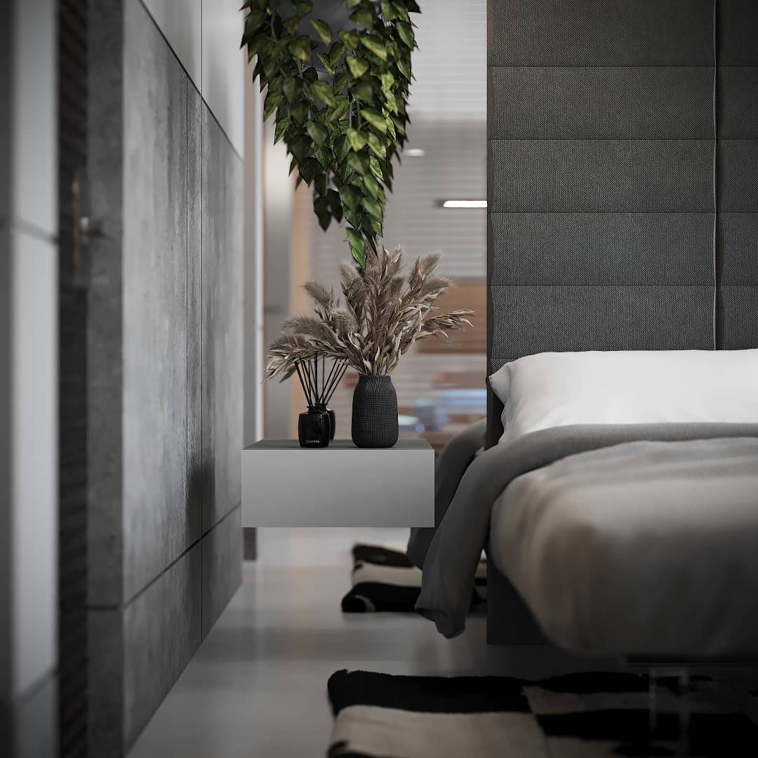 Квартира для молодого человека в современном стиле.