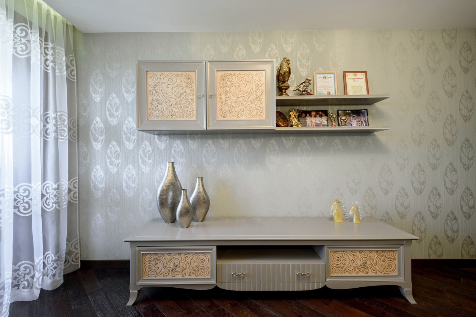 Сдержанное ар-деко для большой семьи