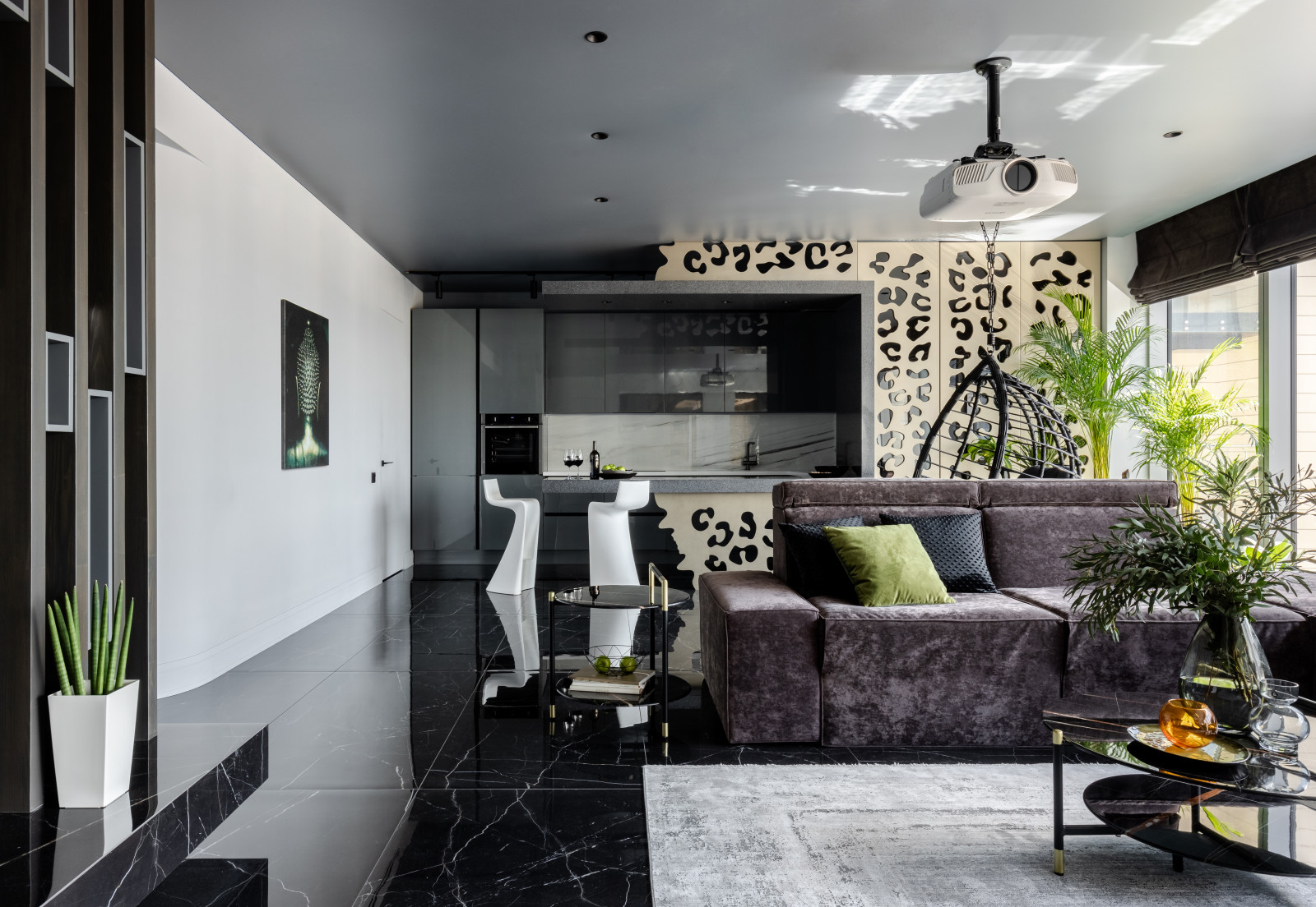 Реализованный дизайн-проект резиденция от Галереи Чижова, г. Воронеж