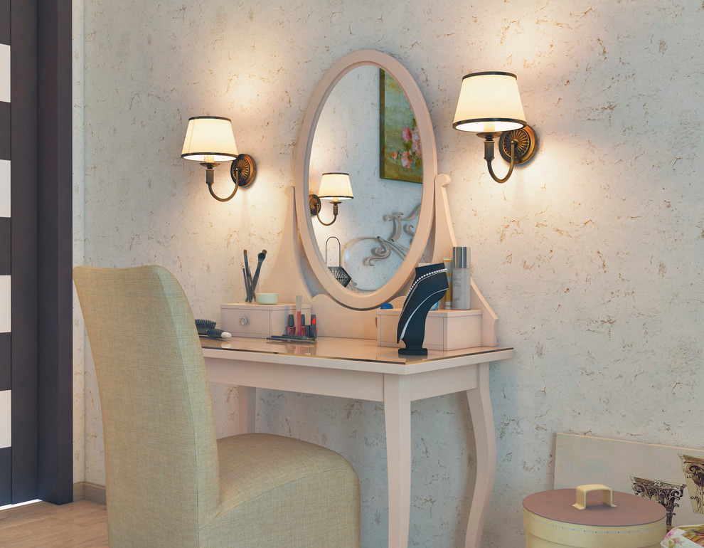 Интерьер трёхкомнатной квартиры. Лофт.