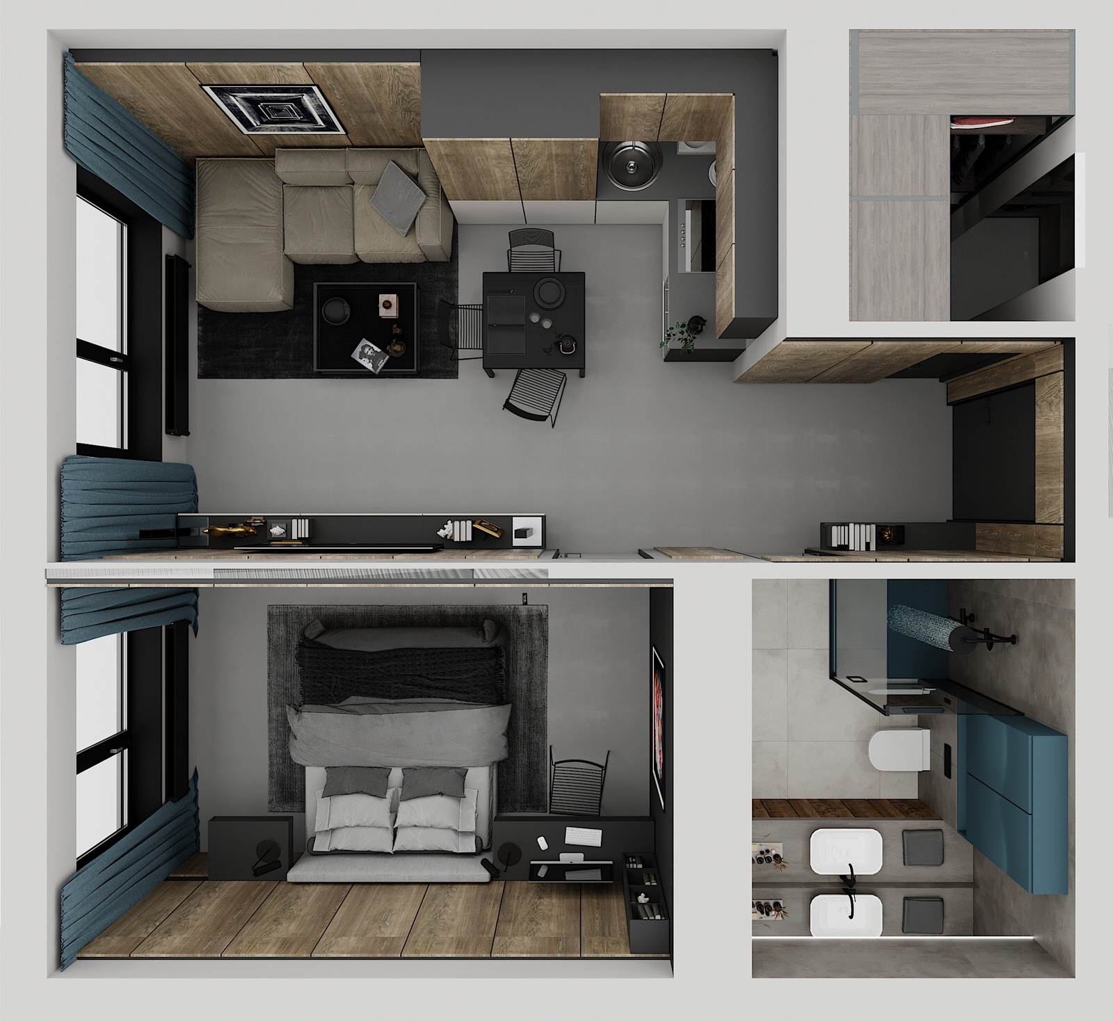 Саларьево Парк, квартира 40 кв. м