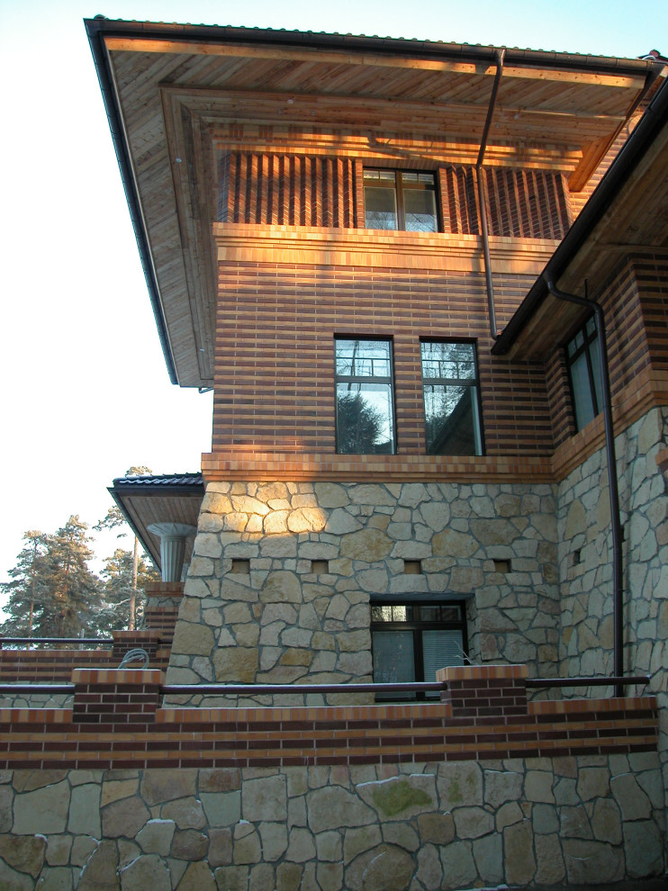 Дом в стиле Ф.Л. Райта. МО, Малаховка