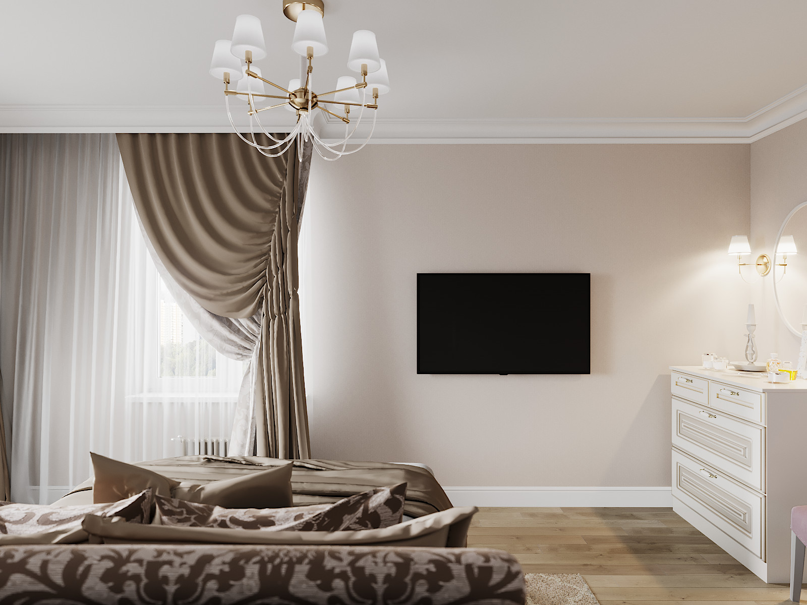 ЖК Галактика, трехкомнатная квартира