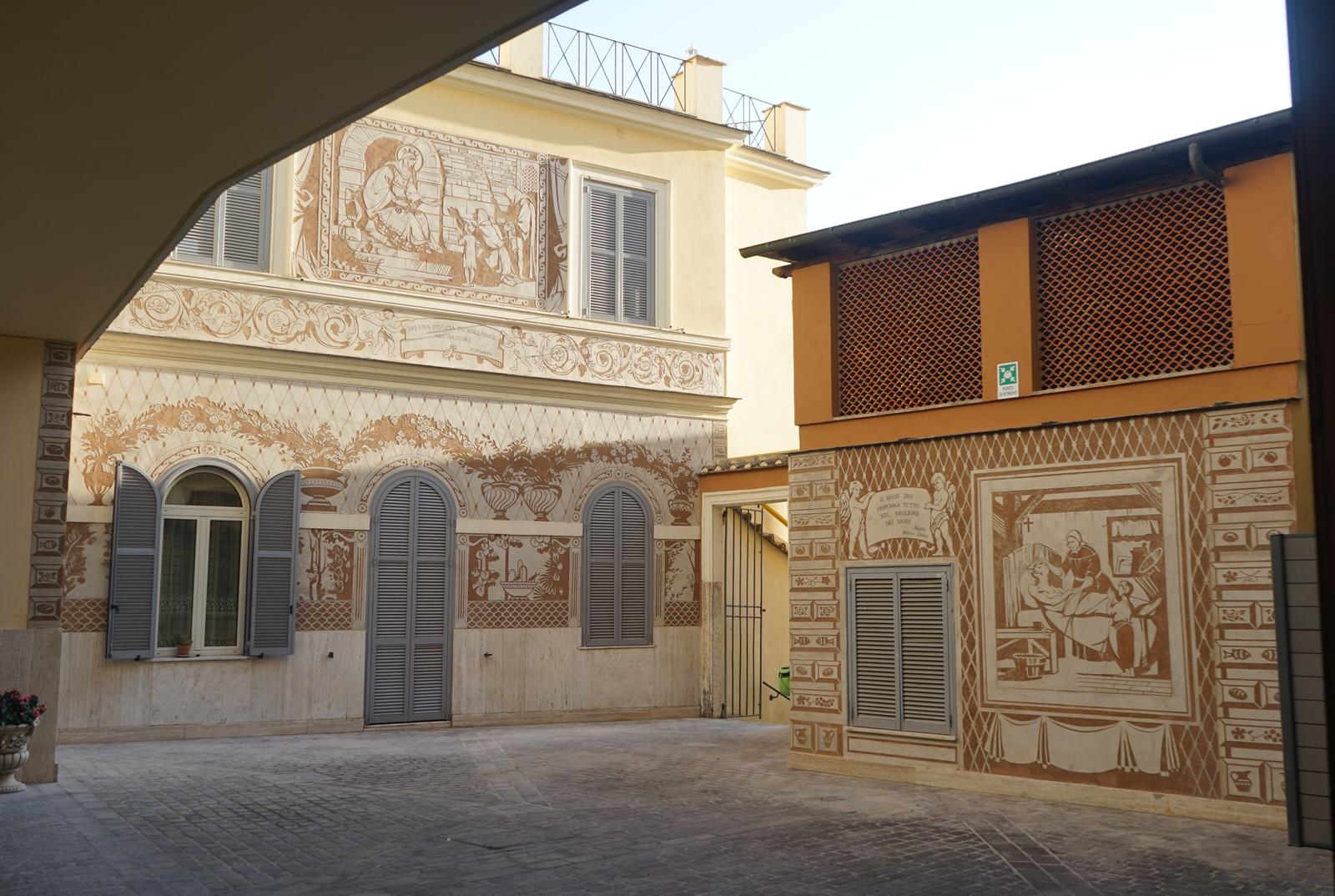 Обложка проекта: Сграффито со сценами из жизни св. Елизаветы Венгерской