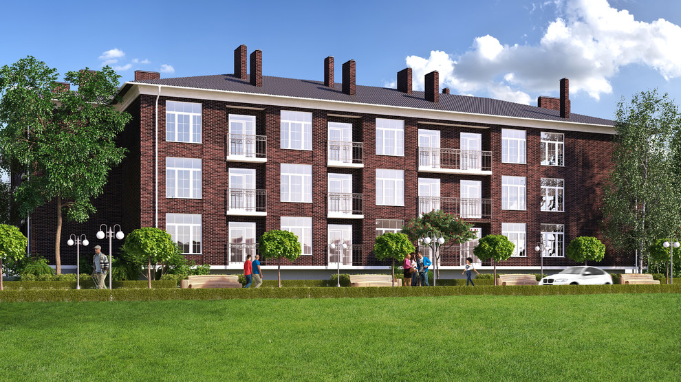 Визуализация многоквартирных домов