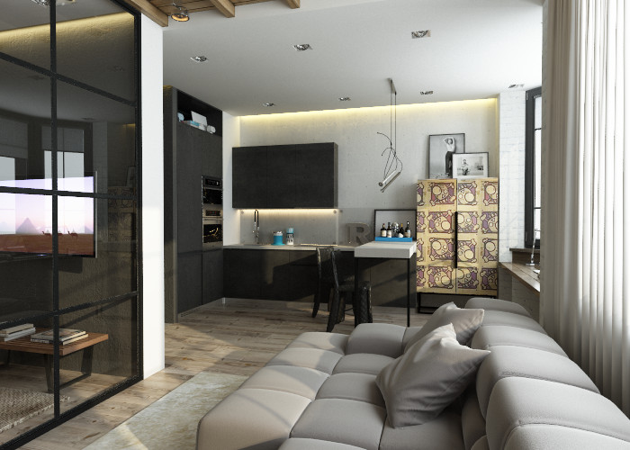 Квартира для "брутала"