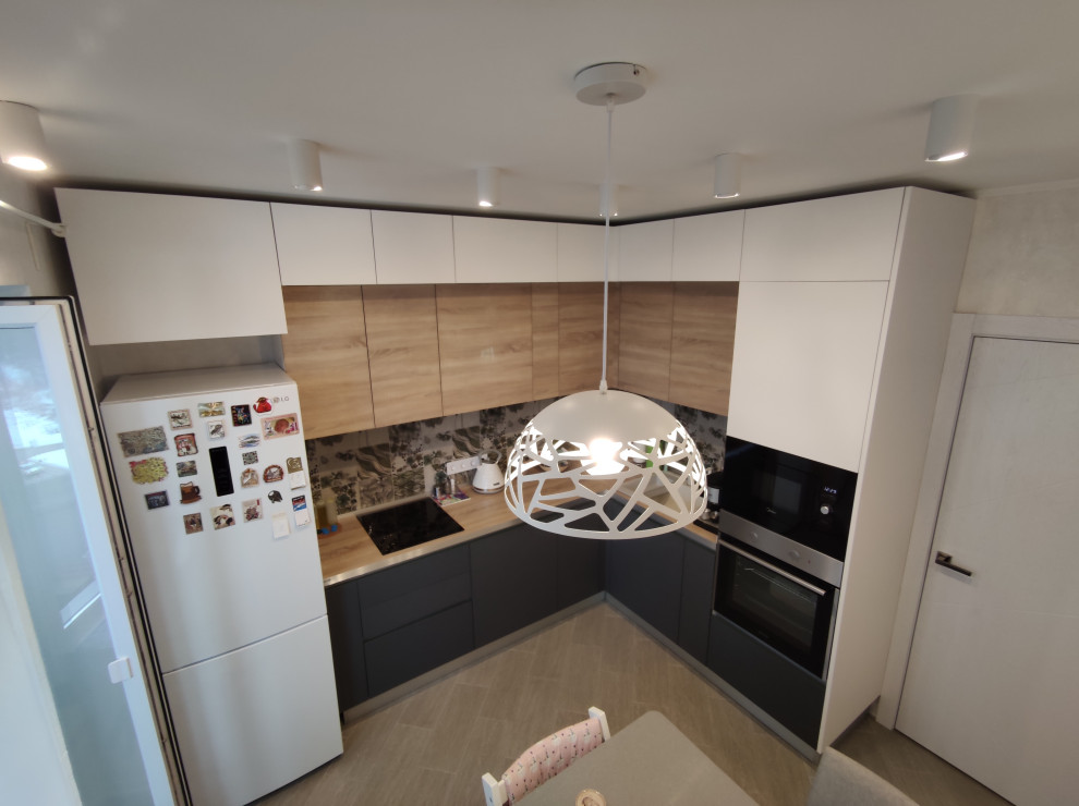 Кухня вид сверху