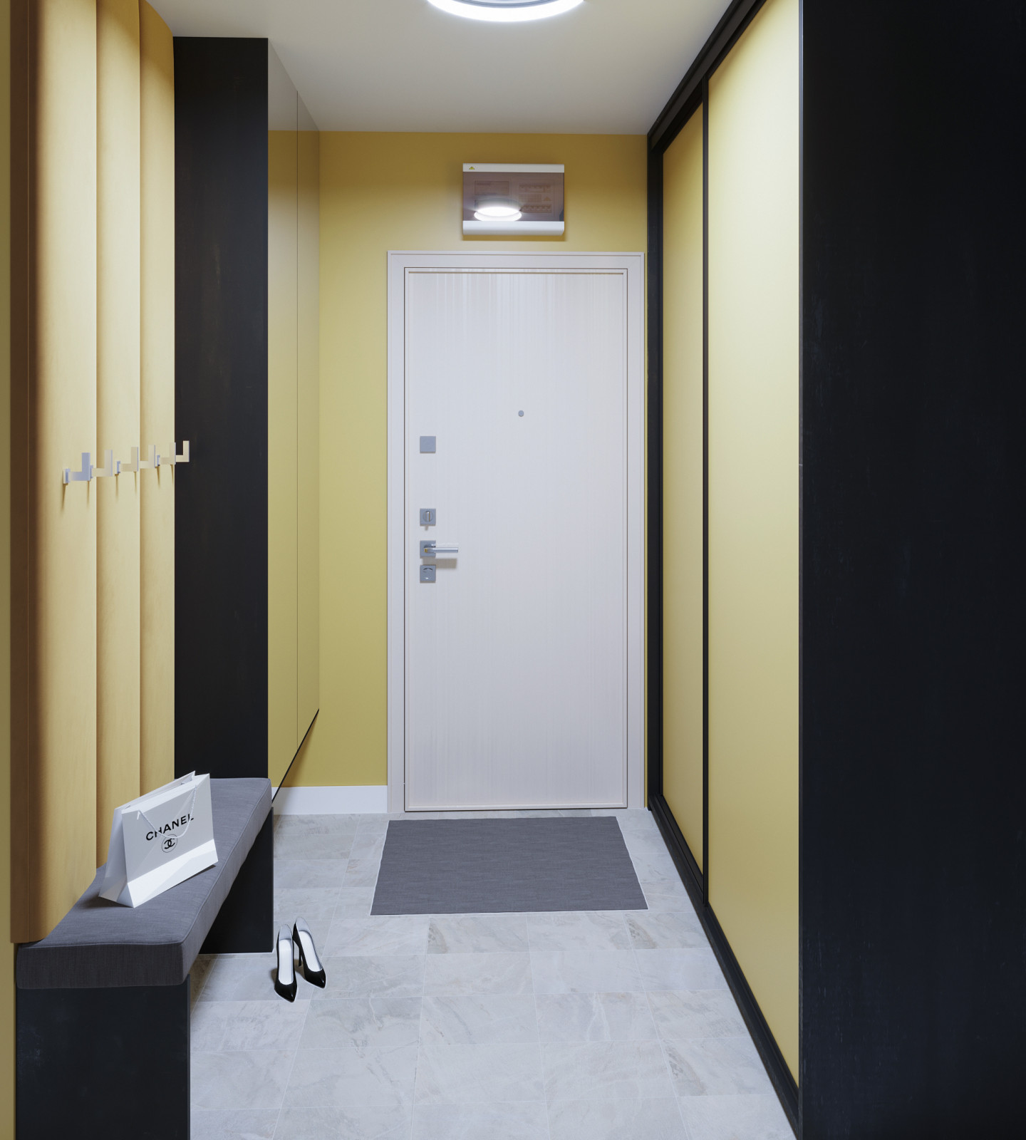 Квартира с цветом