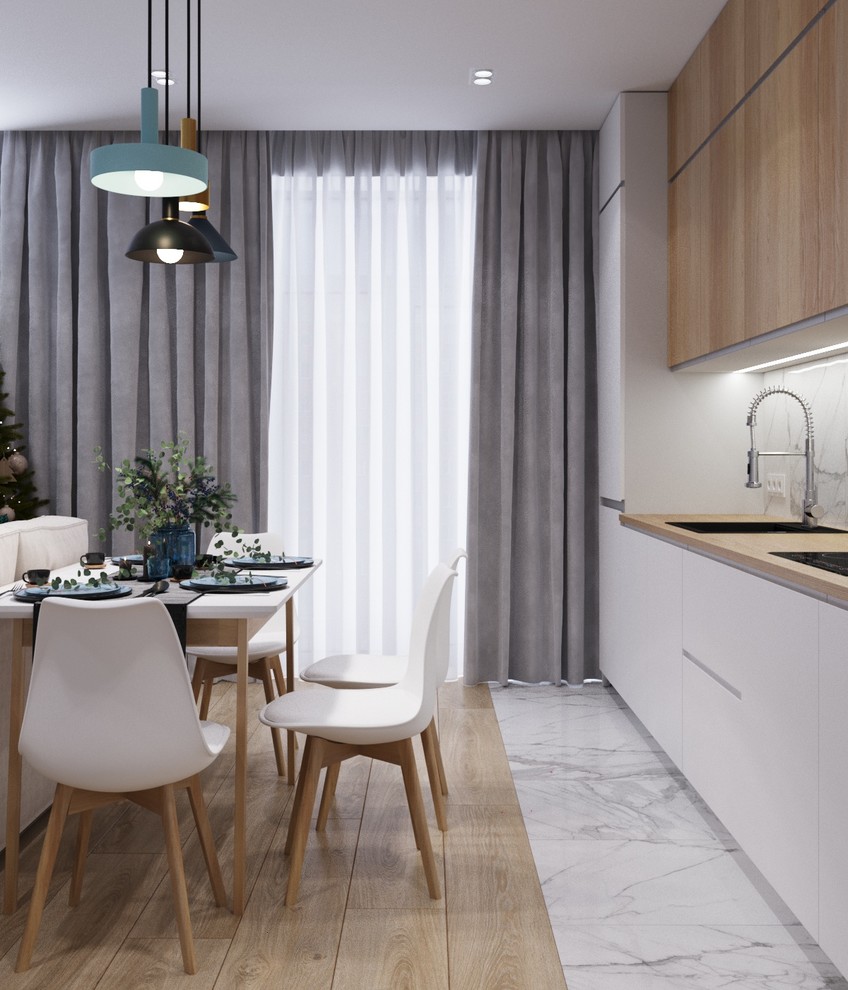 Кухня-гостиная 28,64 кв.м