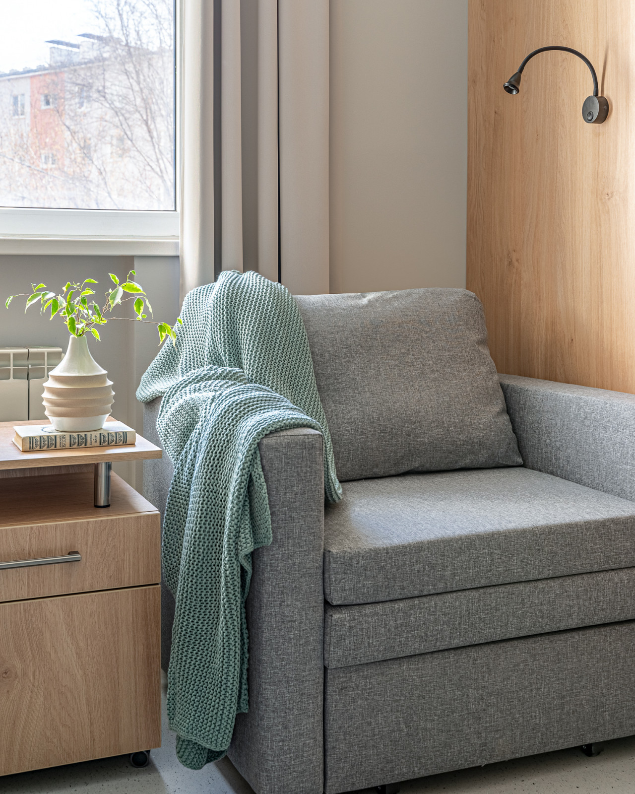 Индивидуальные палаты в медицинском центре