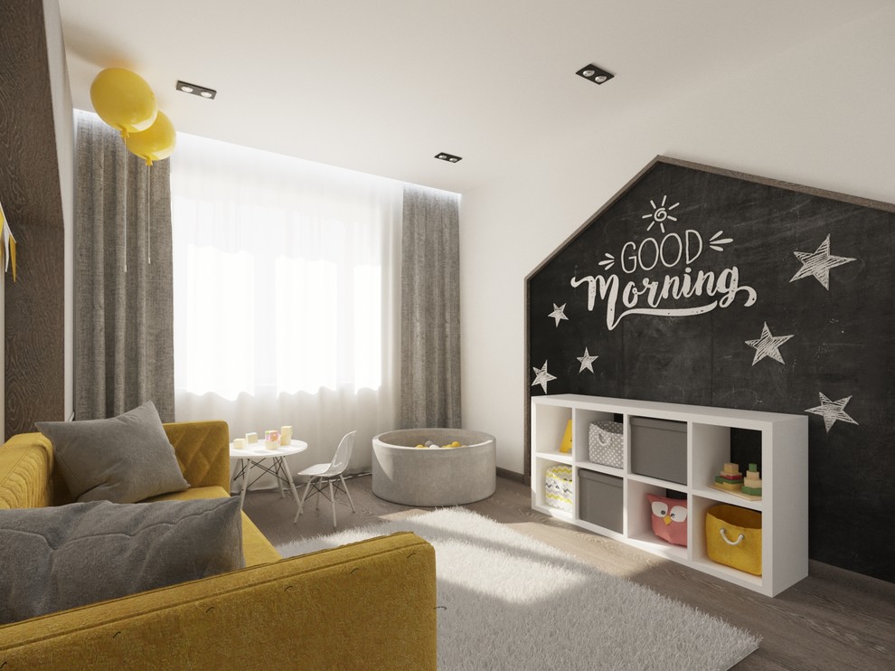 Дизайн-проект современной 3-к квартиры