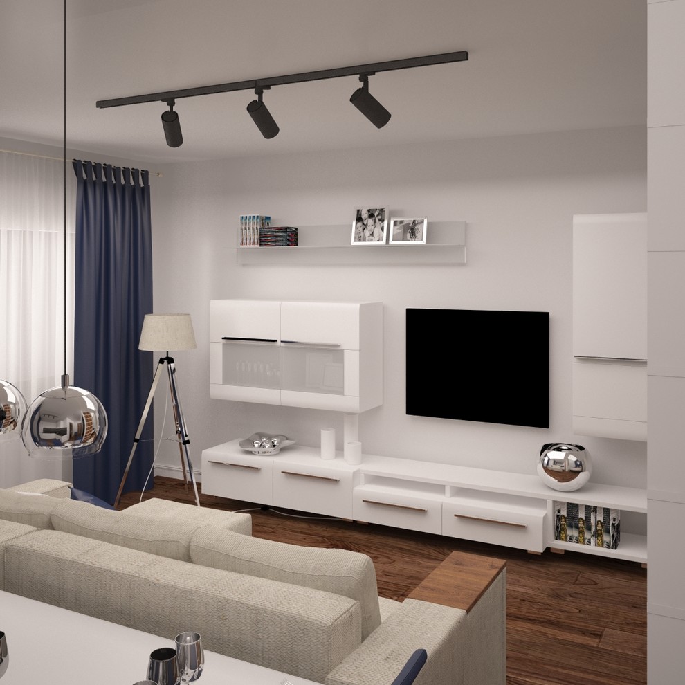 Обложка проекта: Дизайн проект квартиры студии