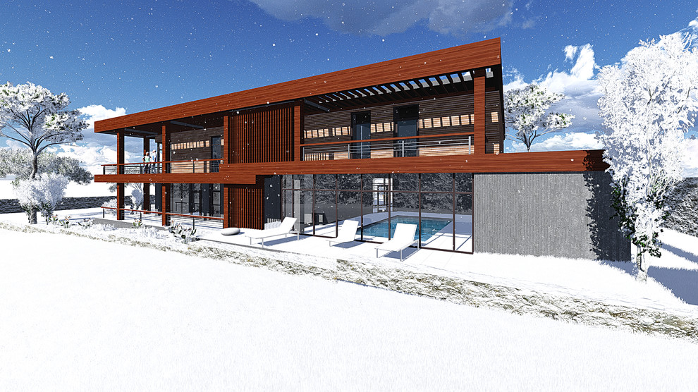 Индивидуальный жилой дом под Казанью