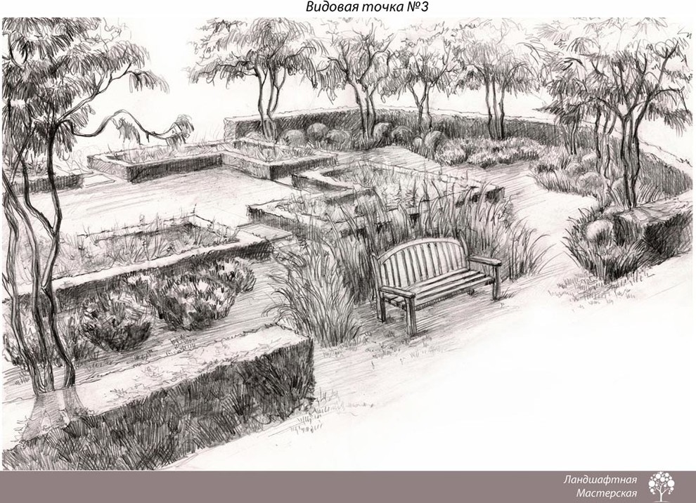 Обложка проекта: «Концепция озеленения «Дом на море», 60 соток