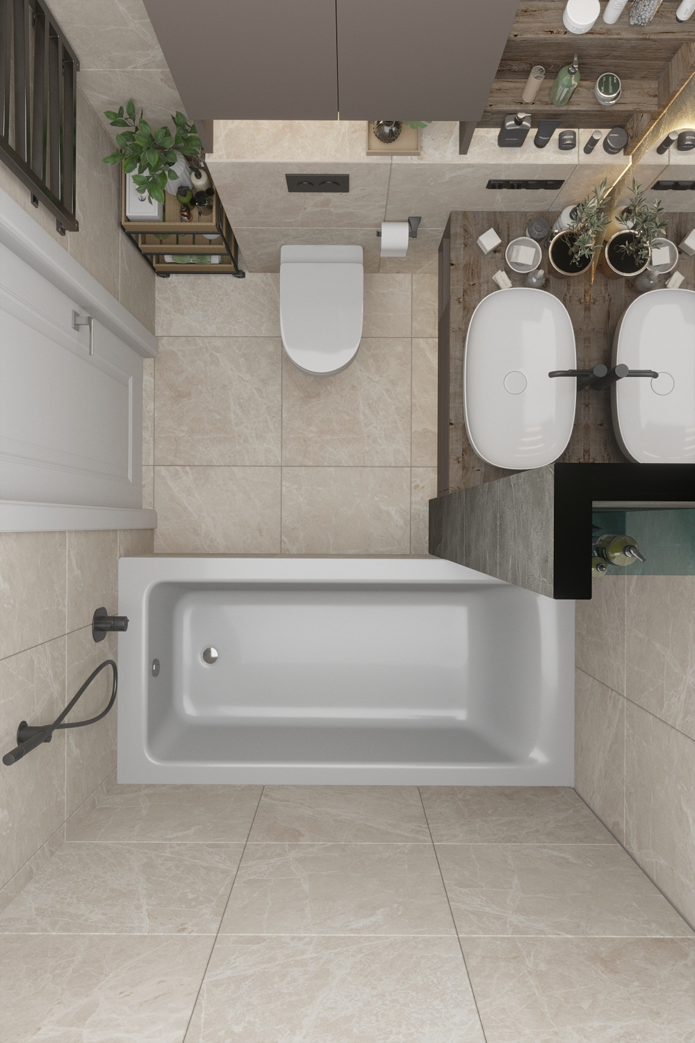 Современная квартира для молодой пары