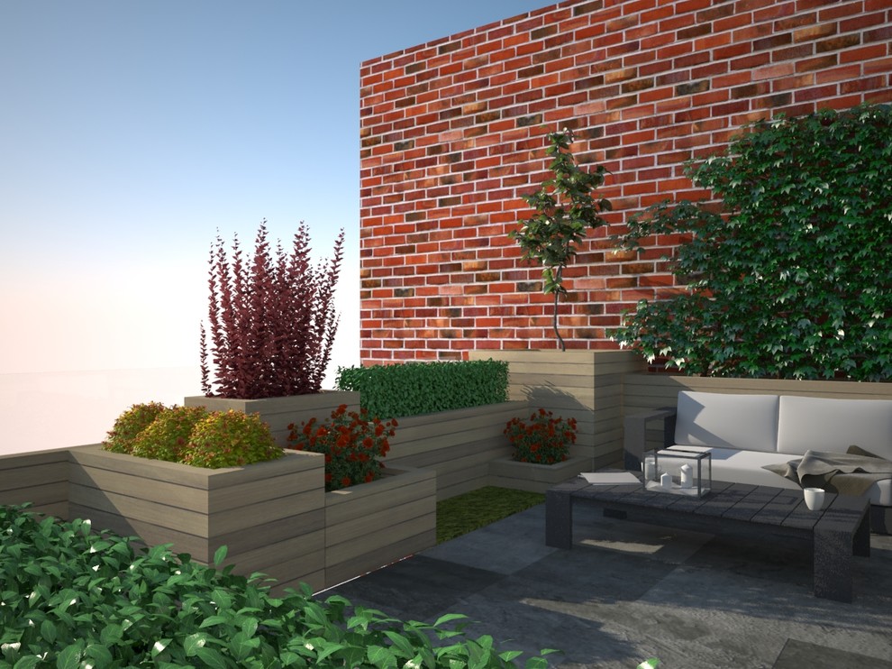 Обложка проекта: Сад на крыше парковки.