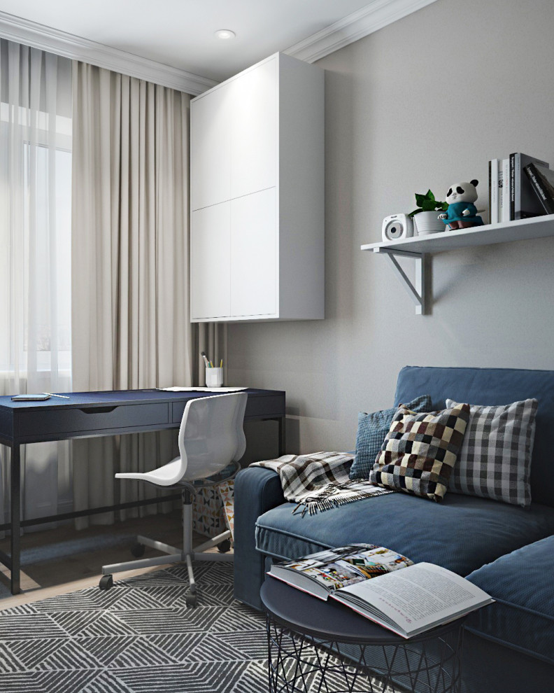 Дизайн проект 4-х комнатной квартиры в ЖК Планета