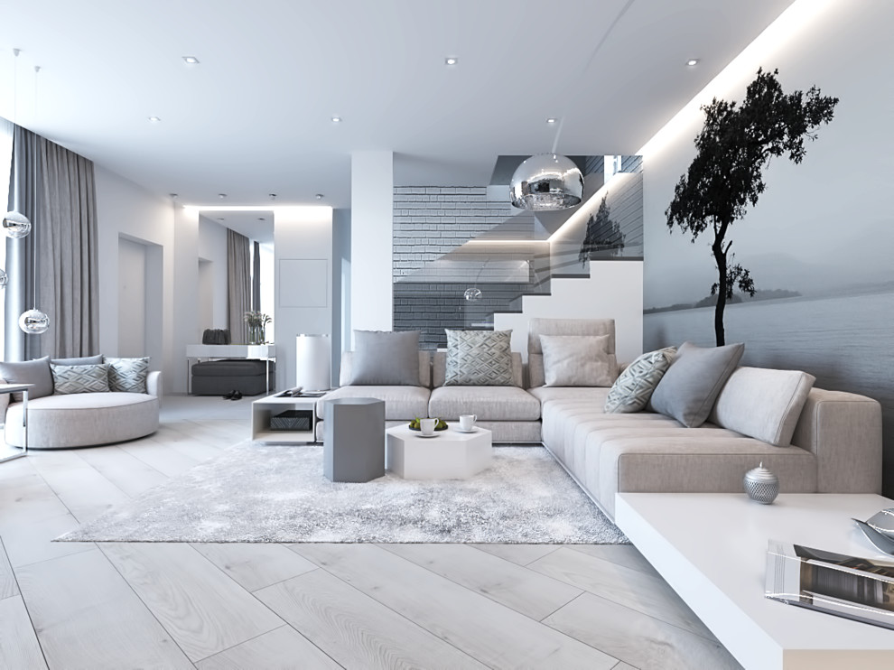 Дизайн дома площадью 154 кв.м в современном стиле