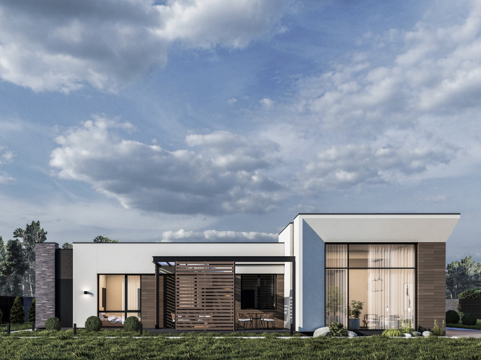 Обложка проекта: Частный дом | Заповедник | Екатеринбург | 8