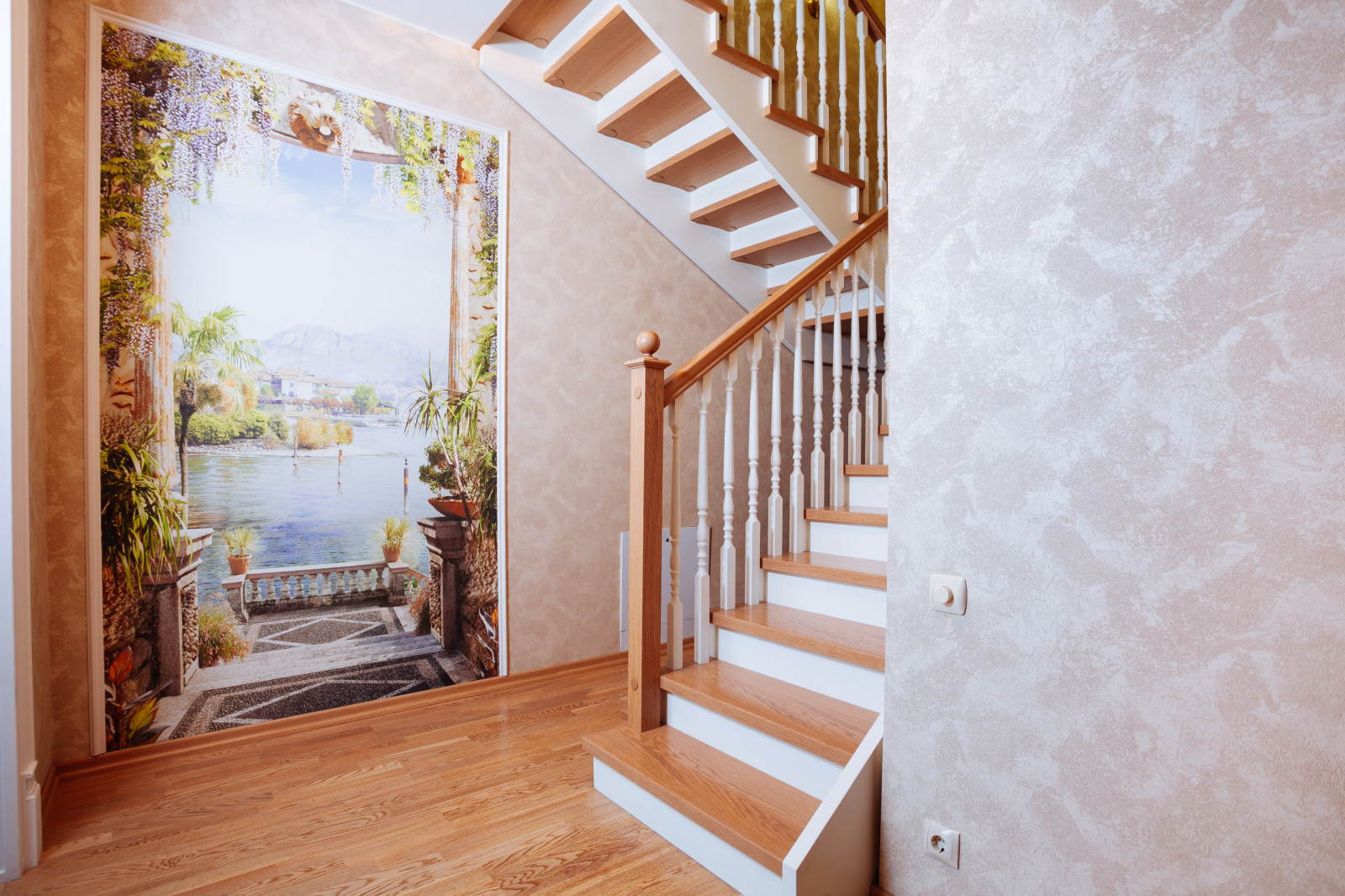 Деревянная лестница в д. Чандрово Чебоксарского района