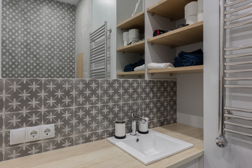 Черно-белый интерьер