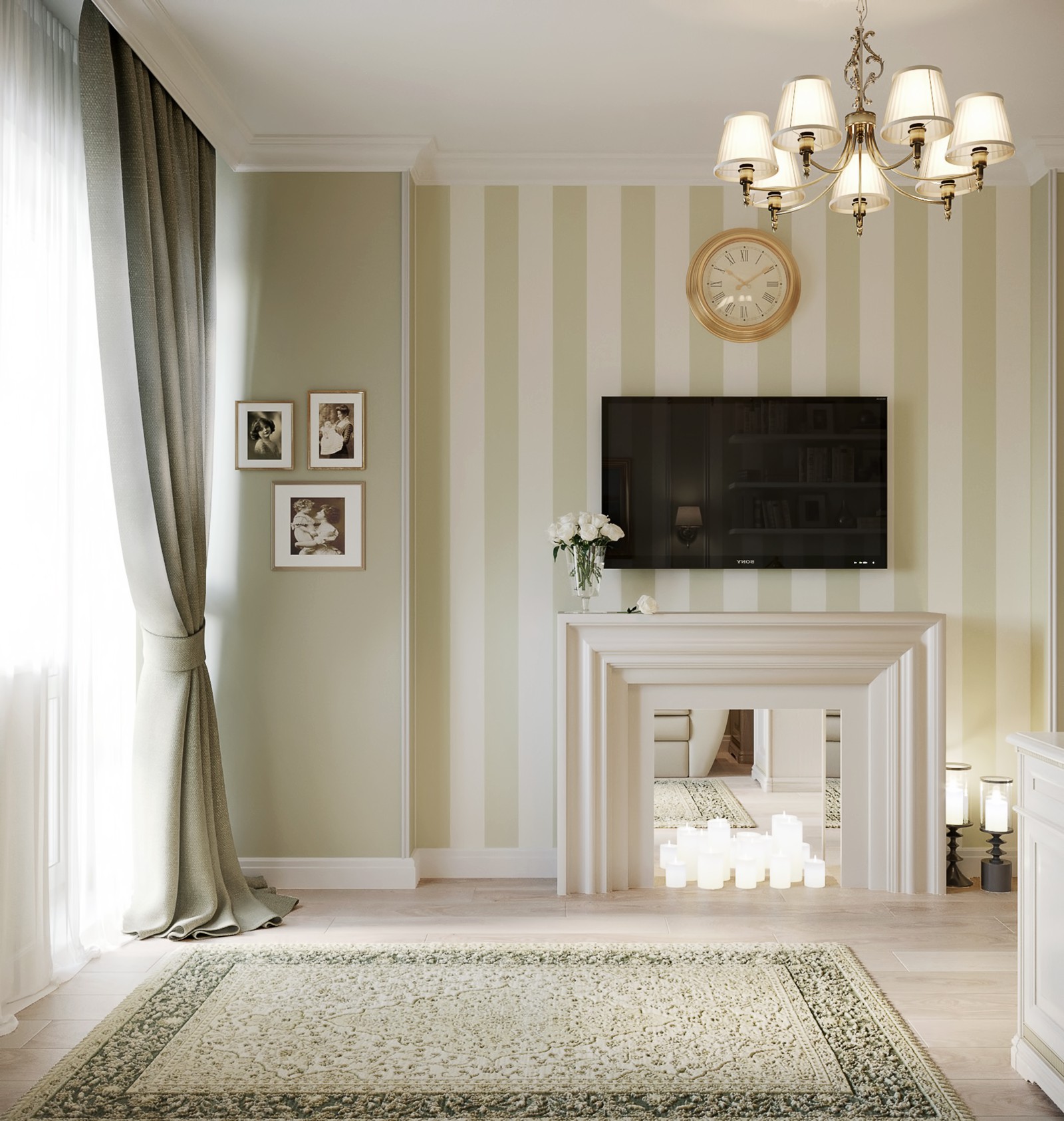 Романтичная квартира в ЖК_Любовь