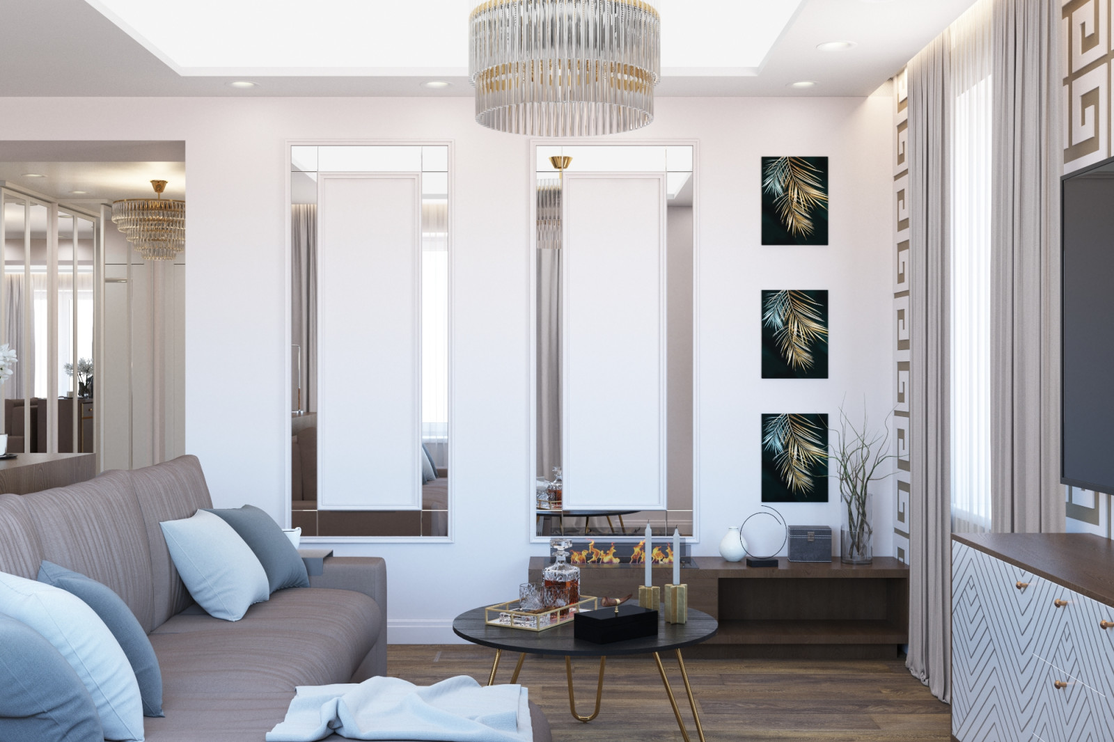 проект 3-х комнатной квартиры на Савушкина