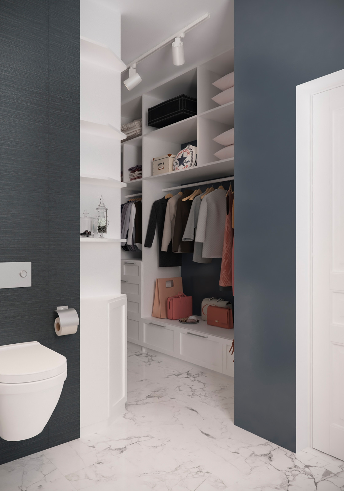 Дизайн коттеджа современная классика (п-ов Пролетарский)