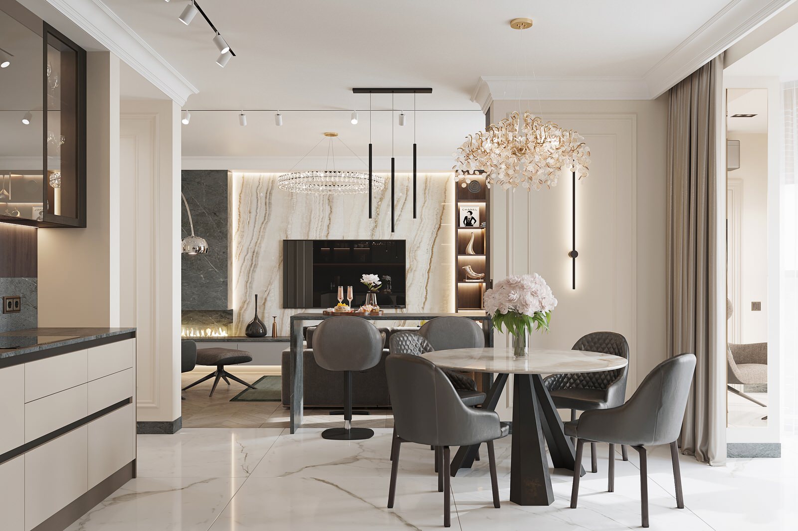 Квартира 95 м² в ЖК «Жемчужный берег»