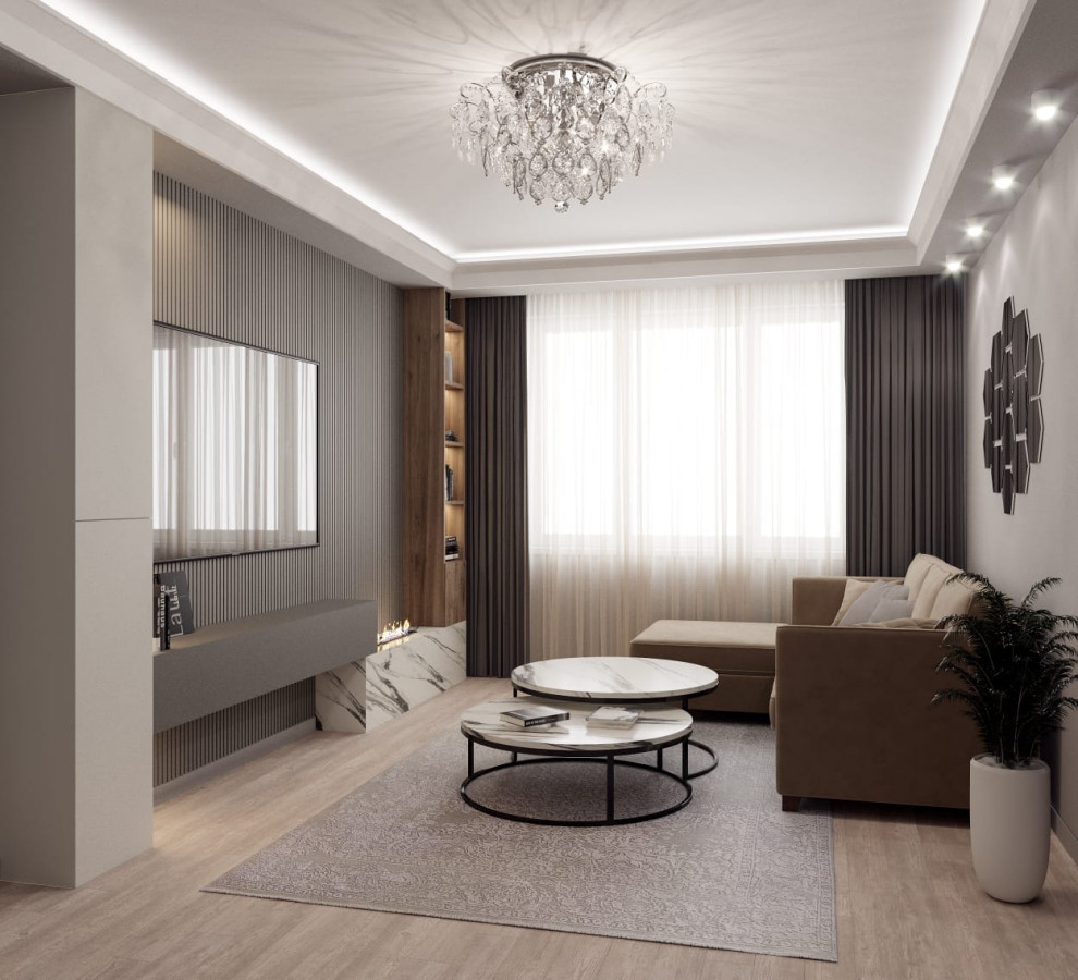 ЖК Hill 8, 3 комнаты, 90 м²