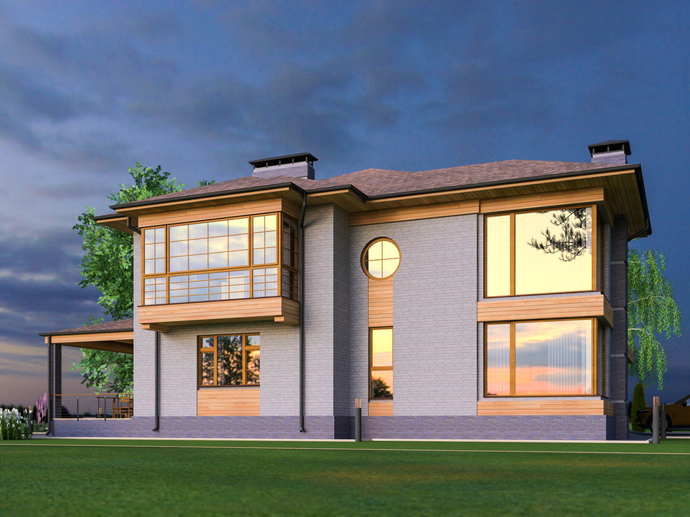 Хайтек- хаус  в   КП "Барвиха Хиллс"