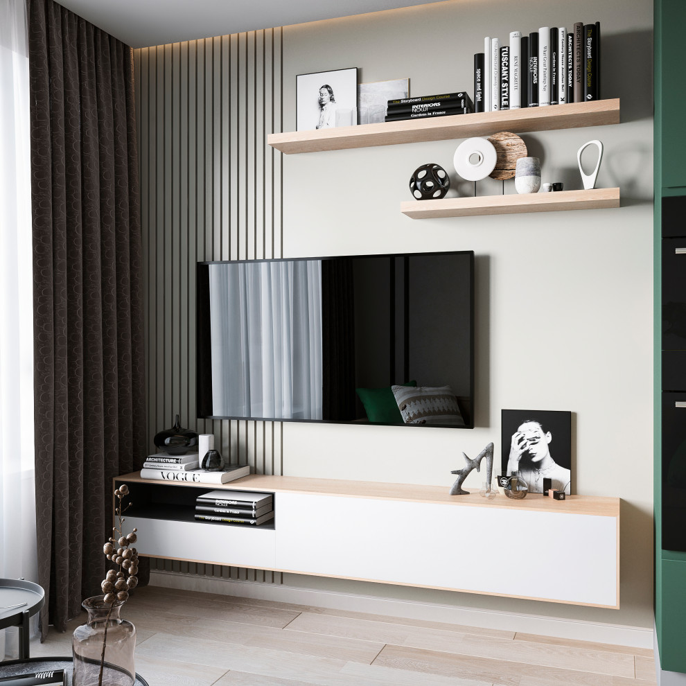 Дизайн квартиры в ЖК "Октябрьский" г.Тюмень