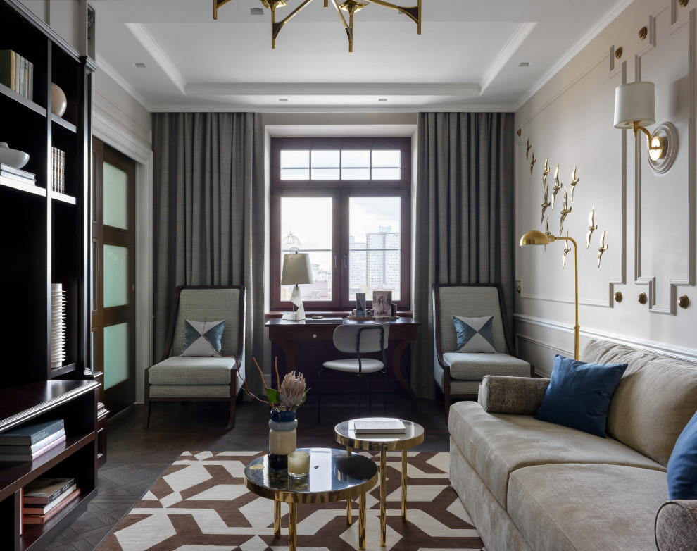 АМЕРИКАНСКИЙ ИНТЕРЬЕР в "ПРОФЕССОРСКОЙ КВАРТИРЕ"