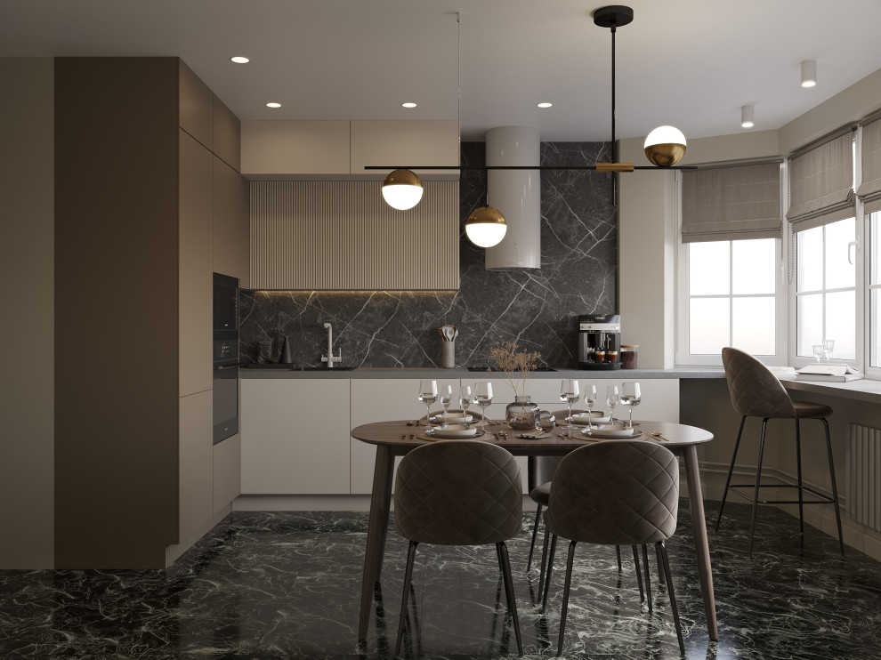 Обложка проекта: Дизайн-проект кухни