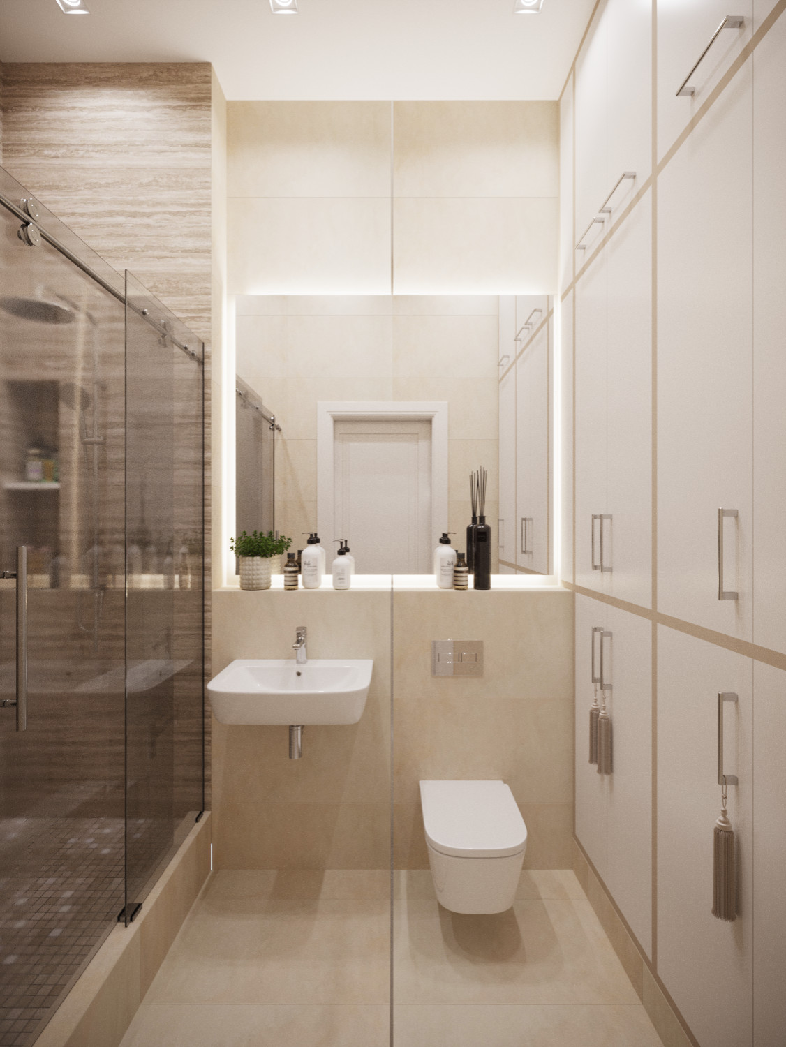 интерьер квартиры 117 квм. г. Новосибирск