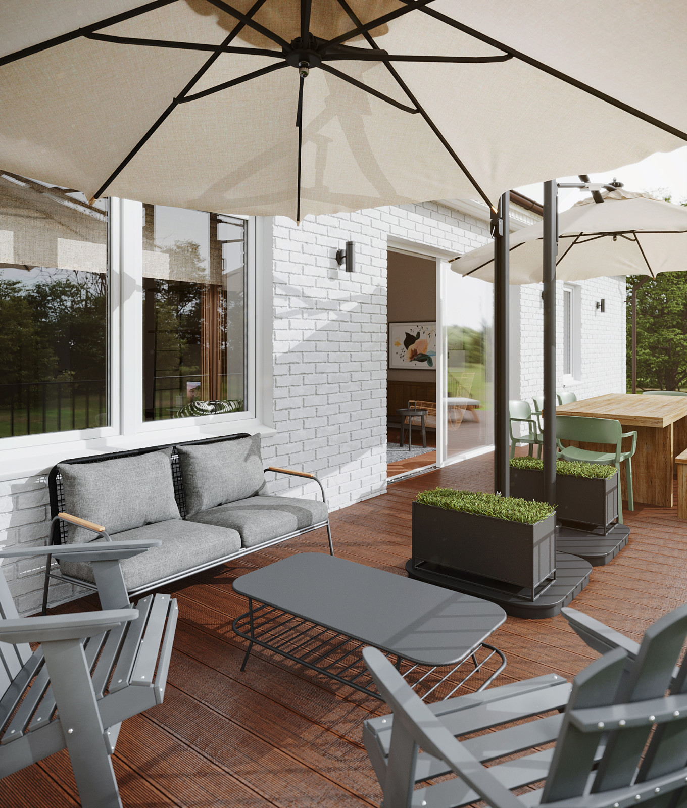 Дизайн проект дома в скандинавском стиле