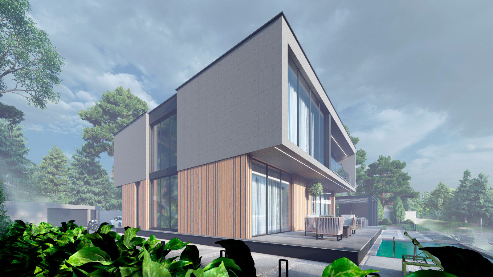 Дом на продажу в Современном стиле около 300кв.м